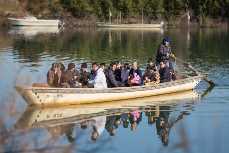 con thuyền từ thời Edo